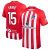 Atlético Madrid Savic 15 Hjemme 23-24 - Herre Fotballdrakt